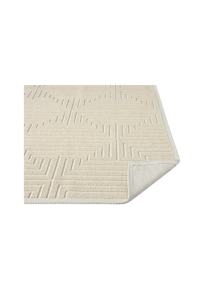 Modern Koton Bukle Kilim Lateks Taban 60x100/80x120/80x200/80x300/80x150/120x180/160x240-750 Krem