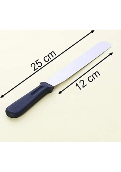 Narkalıp Pasta Sıvama Spatulası Palet Bıçağı Küçük Boy Çelik Gri Diğer
