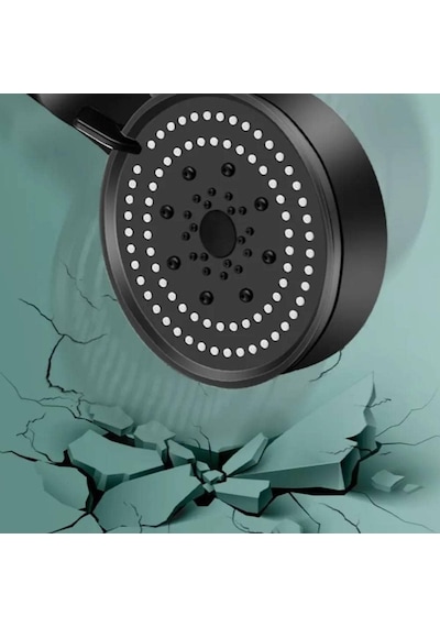 Turbo Fan Lite El Duşu Handshower, Siyah