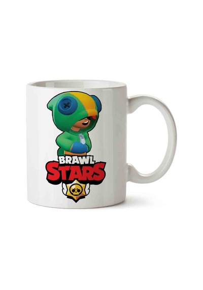 Brawl Stars Leon En Çok Satılan İki Tarafı Baskılı Kupa Bardak Çok Renkli