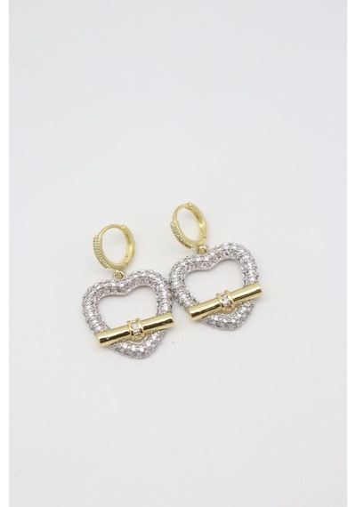 Vıp Küpe 14 K-17166 35mm Çok Renkli