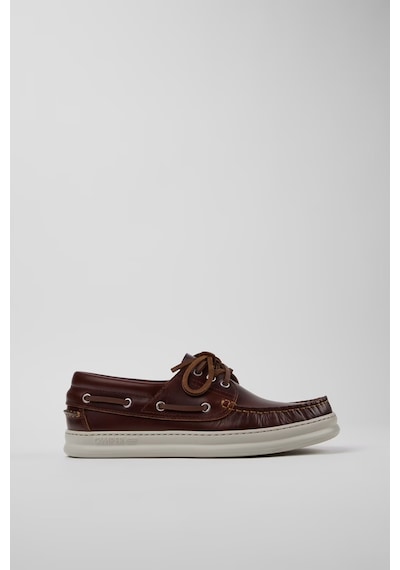 Camper Runner Four Deri Erkek Makosen Ayakkabı K101073-003 Kahverengi