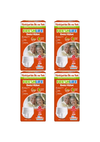 Freshlife İlbay - Freshlife Emici Külot L Büyük Boy 120 Adet