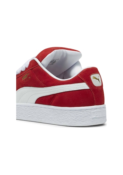Puma 395205-03 Suede Xl Erkek Spor Ayakkabı Kırmızı 395205-03 Kırmızı Beyaz Kırmızı - Beyaz