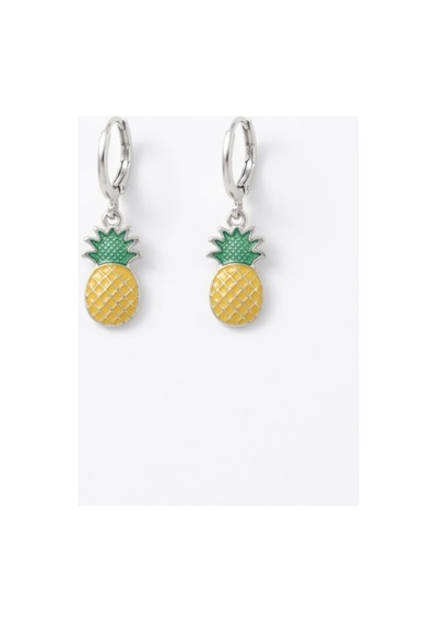 Kadın Ananas Figürlü Sallantılı Şık Küpe Kararmaz Paslanmaz Hediye Kutulu Kadın Küpe Sarı - 916549286 Sarı