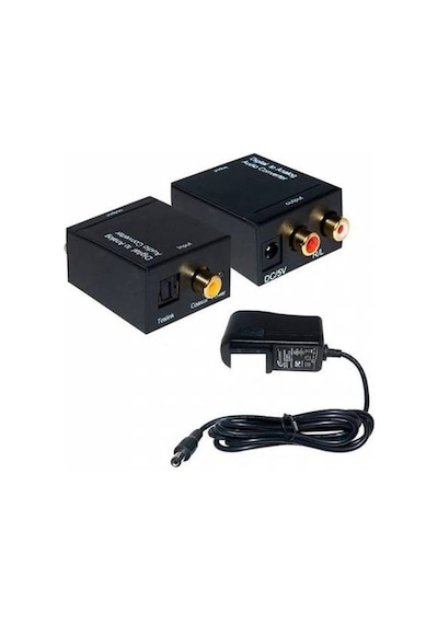 Dijital To Analog Ses Dönüştürücü Converter Optik To Analog