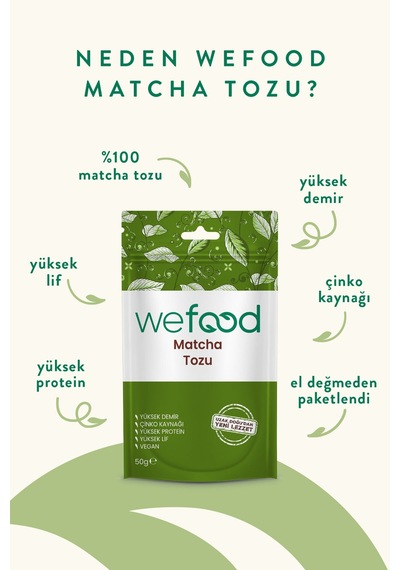 Matcha Tozu 50 Gr Yeni İthal