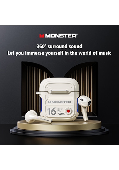 Zuidid MNSTR16 Bluetooth 5.3 Kulak İçi Kulaklık
