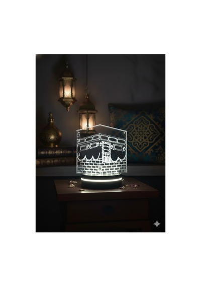 Kabe Temalı 3d Led Lamba - Rgb Renk Değiştiren Gece Lambası