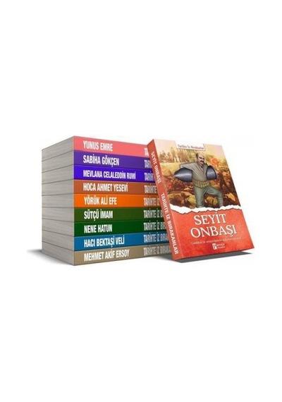 Tarihte İz Bırakanlar Seti - 10 Kitap Takım - Turan Tektaş - Parola Yayınları