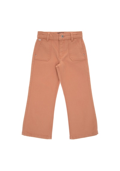 U.S. Polo Assn. Kız Çocuk Somon Flare Fit Jean Pantolon 50304245-VR202