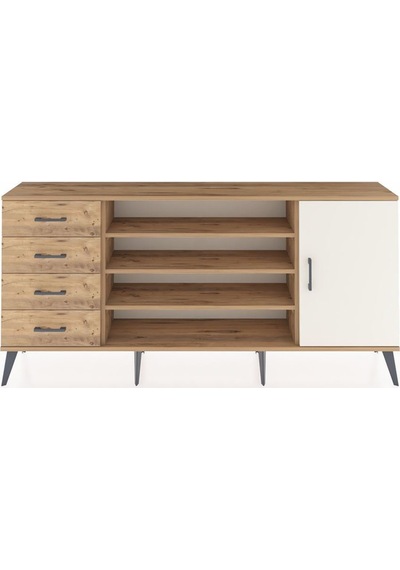 Arges Konsol 6 Raflı 4 Çekmeceli Tek Kapaklı 176x30x83 Çam-aytaşı/çam Aytaşı/çam Arges Konsol 6 Raflı 4 Çekmeceli Tek Kapaklı 176x30x83 Çam-aytaşı/çam Aytaşı/çam