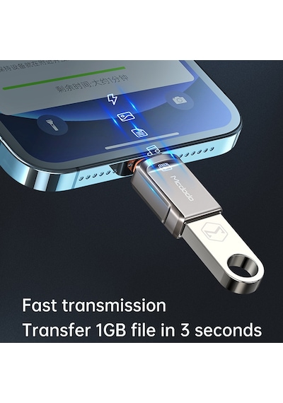 Mcdodo OT-8600 Apple Uyumlu iPhone İçin Otg Veri Data Aktarımı İçin Adaptör