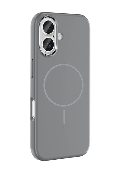 Apple Uyumlu iPhone 16 Kılıf M-safe Şarj Özellikli Metal Kamera Çerçeveli Zore Edi Silikon Kapak