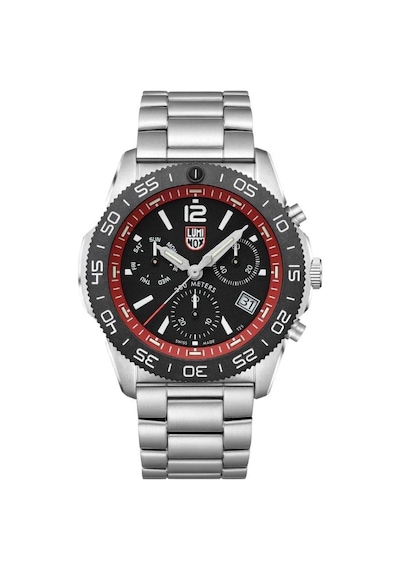 Lumınox Xs.3155.m Pacıfıc Dıver Chronograph İsviçre Üretimi Ronda Z60 Mekanizmalı Erkek Kol Saati Metal