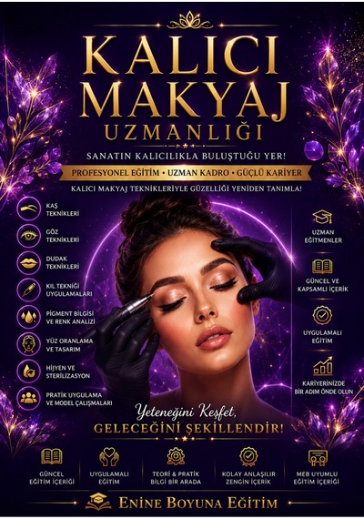 Kalıcı Makyaj Uzmanlığı Eğitim Kitabı