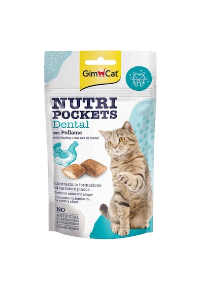 Gimcat Nutri Pockets Kedi Ödülü Dental 60 G