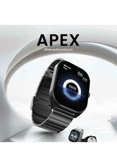 HiFuture APEX 2.04" AMOLED Ekran BT Arama IP68 Su Geçirmez Akıllı Saat  (Hifuture Türkiye Garantili)