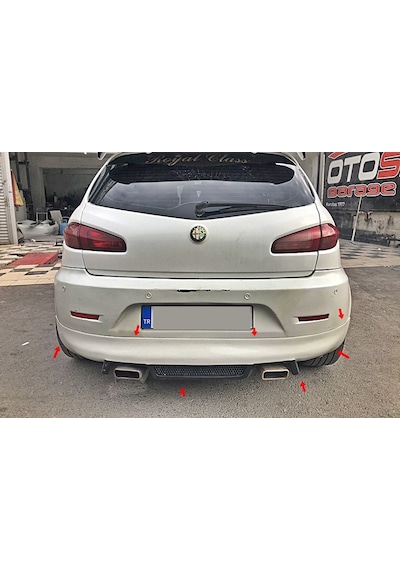 Alfa Romeo 147 Arka Tampon Eki