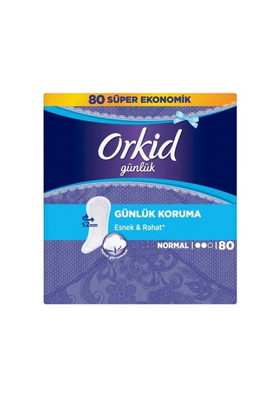 Orkid Günlük Koruma 80pcs Normal