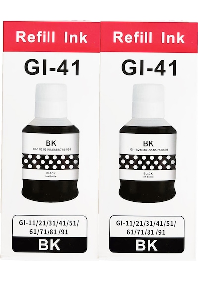 Melsan Canon Pixma G2430 Uyumlu Siyah  Uyumlu Mürekkep 2x135 Ml Toplam 270 Ml