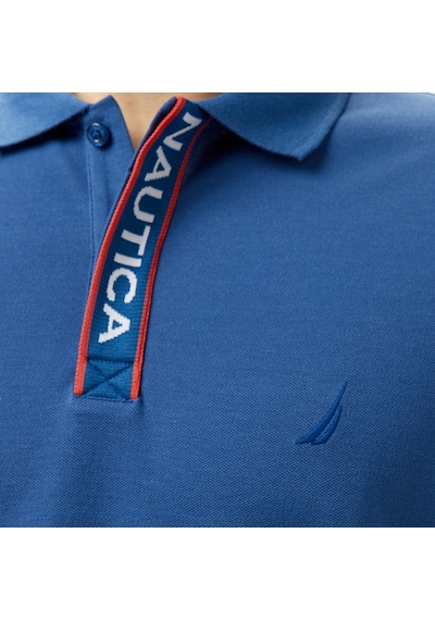 Nautica Erkek Mavi Classic Fit Polo Düz K55306t Mavi