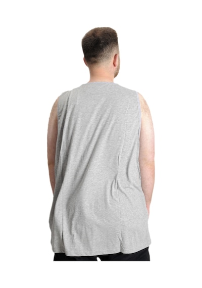 Mode Xl Büyük Beden Erkek Tshirt Kolsuz Active 22131 Grimelanj 001