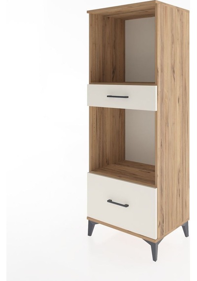 Hyperion Dolap 2 Raflı 2 Çekmeceli 60x44x163 Çam-aytaşı Atlas Çam