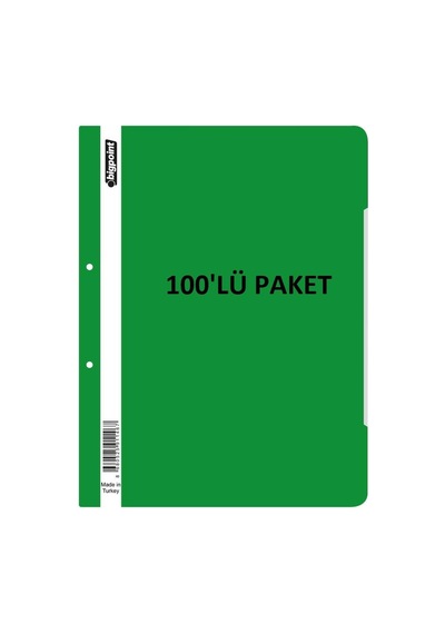 Bigpoint Telli Dosya Yeşil X 100 Adet Diğer