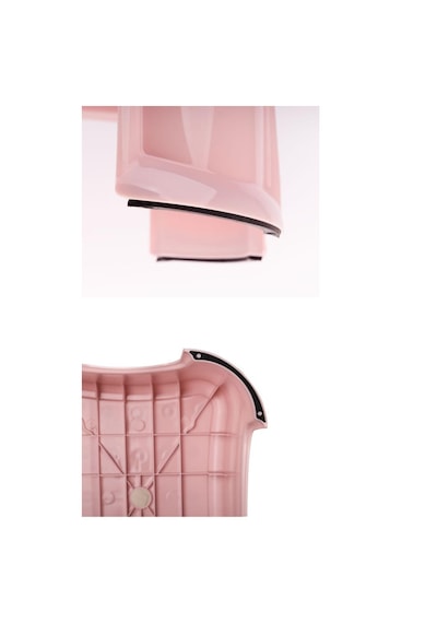 Flora Herkül Banyo Taburesi, Kaydırmaz Kauçuk Tabanlı 200 Kg Taşıma Kapasiteli Lüks Tabure Pembe