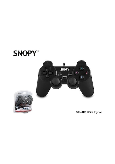 Snopy SG-401 Kablolu Titreşimli USB Joypad Gamepad