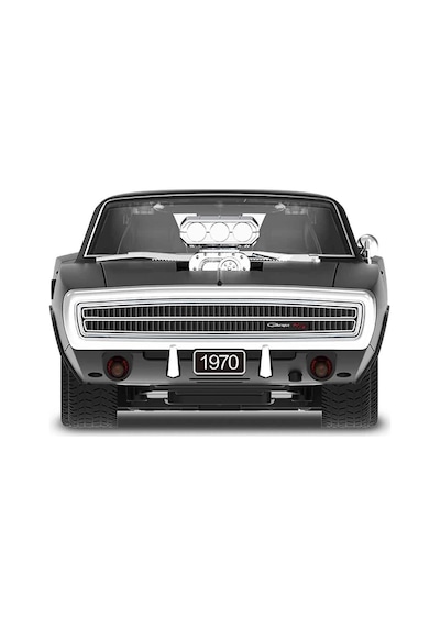 1:16 1970 Charger R/t Sesli Ve Işıklı Uzaktan Kumandalı Araba Siyah