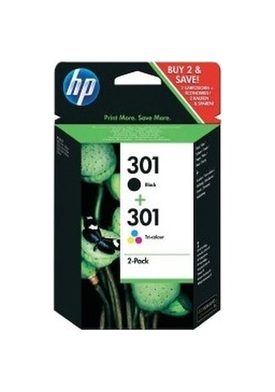 hp 301 İkili Paket 301 Siyah - 301 Renkli