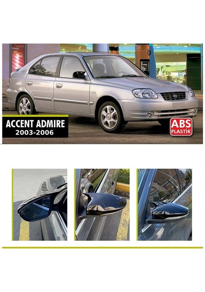 Hyundai Accent Admire / 2003-2006 Batman Yarasa Ayna Kapağı