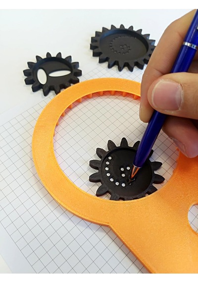 Stem Spirograph Sanat Seti - Çocuklar Ve Yetişkinler İçin Genel