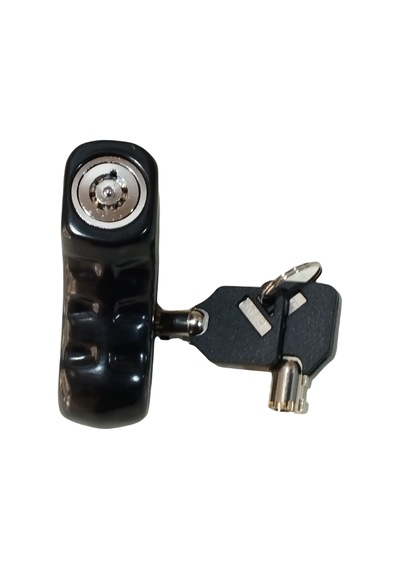 Motosiklet Çelik Disk Kilidi Kilit 5.5 Mm Siyah Alarmlı Değildir