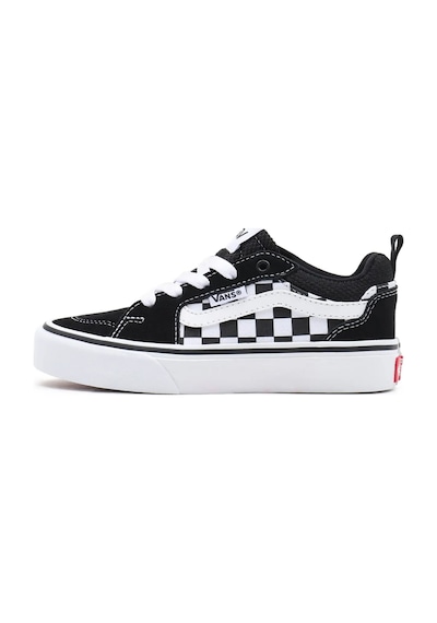 VANS Ayakkabı VN0A3MVP5GX1 YT Filmore (Checkerboard) Black/Whte 35 Siyah