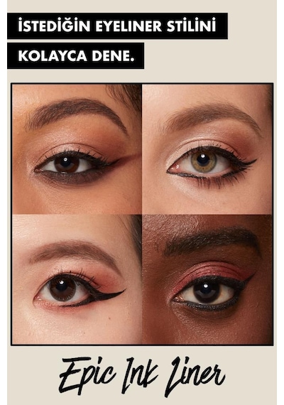 Lash Sensational Sky High Maskara & Nyx Professional Makeup Siyah Eyeliner - Epic Ink Liner Black pktskyhepclnr-9300 Diğer