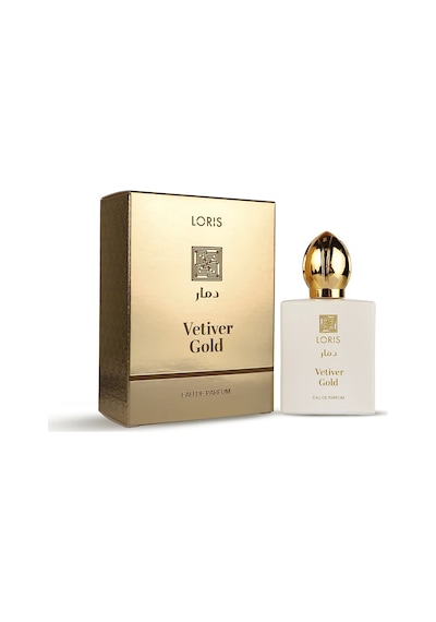 Loris Dmar Vetiver Gold Parfüm 50 ML Odunsu