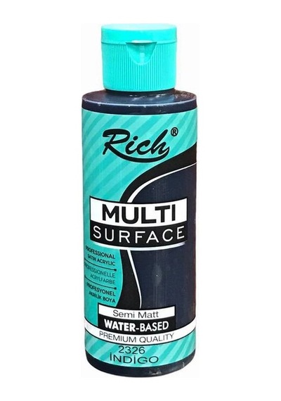 Rich Multi Surface Akrilik Boya 120Ml 2326 Indigo