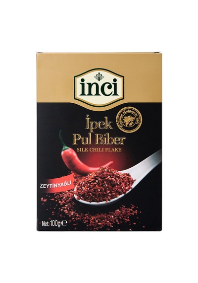 5 Adet İnci İpek Pul Biber 100 G
