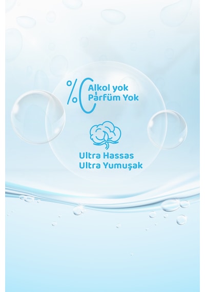 Giggles Pure Water Bebek Islak Havlusu %99 Saf Su Mendil 1 Paket 50 Adet Tekli