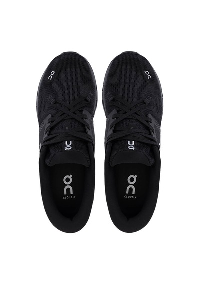 On Erkek Tekstil Sneakers & Spor Ayakkabı Cloud X 4 Black/eclıpse Lacivert