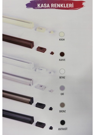 Plise Dekor Gri Plise Perde Vidalı 60g X 100y Cm Çok Renkli