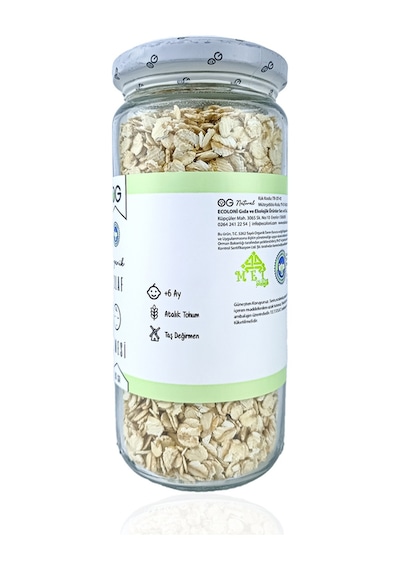 OG natural Organik Yulaf Ezmesi 210 G