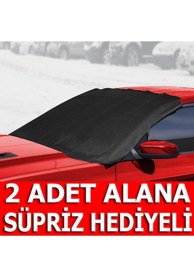 Bundera Oto Ön Cam Güneşlik Koruyucu Kar Buz Önleyici Perde Kılıf