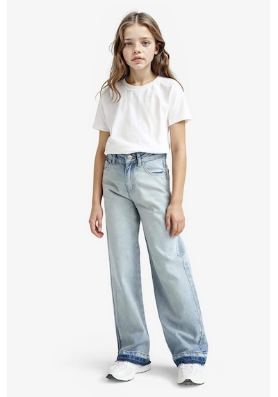 Defacto Kız Çocuk 90s Wide Leg Geniş Paça Jean Pantolon F7540a825aunm39 Mavi Defacto Kız Çocuk 90s Wide Leg Geniş Paça Jean Pantolon F7540a825aunm39 Mavi