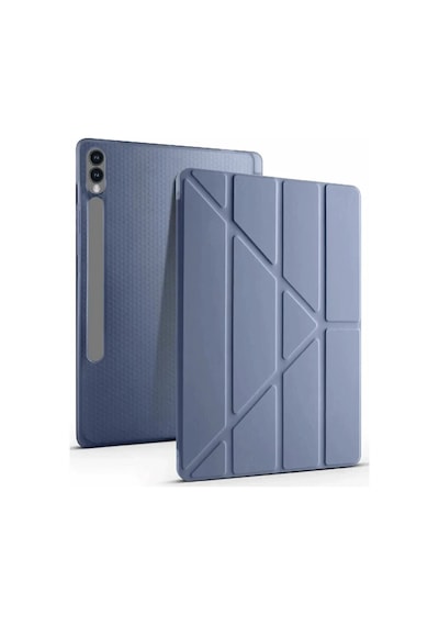 Mey İthalat Samsung Galaxy Uyumlu, X610 Tab S9 Fe Plus 12.4 Kılıf Kalemlikli Mars Tablet Kılıfı - Lavender