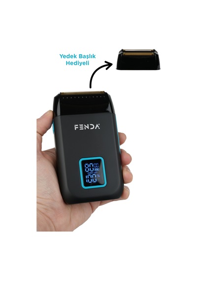 Fenda Profesyonel Sıfır Kesim Tıraş Makinesi Siyah Fndsklks0008bl