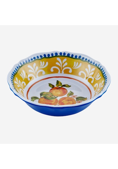 Sarı Melamin Servis Kasesi 19 Cm